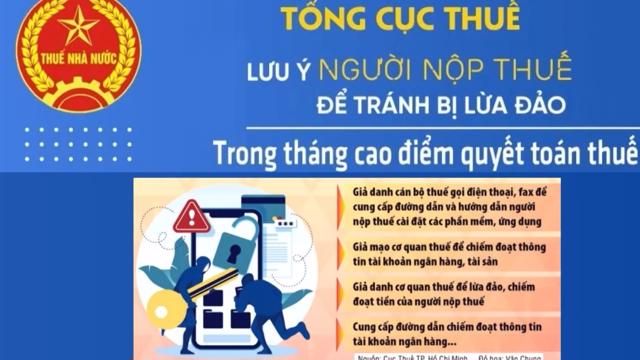 Giả danh cơ quan thuế lừa đảo chiếm đoạt tài