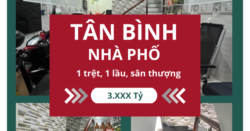 Nhà phố đường Lạc Long Quân, Tân Bình – 42m², giá chỉ 3.XXX tỷ – Sẵn sàng vào ở ngay