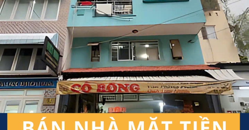 Chính chủ bán nhà mặt tiền – Đường số 7, cư xá Đô Thành, P4, Q3